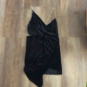 Sleeveless Black Mini Dress
